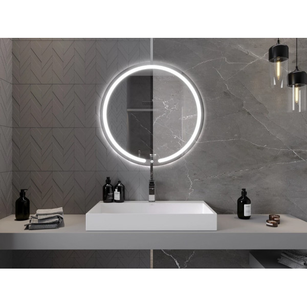 Дзеркало MEXEN ROSE 80 LED кругле