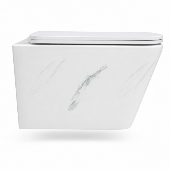 Подвесной унитаз VBI CAPRERA MARBLE NATURE TORNADO