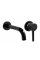 Смеситель для раковины (умывальника) REA LUNGO BLACK GLOSSY + BOX скрытого монтажа *