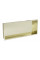 Вбудована полиця MEXEN X-Wall-R 75 GOLD з обідком