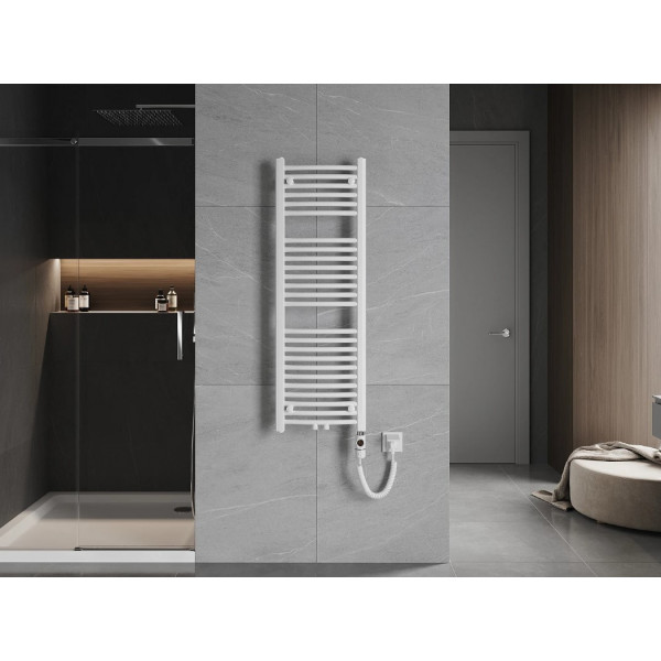Сушка для рушників MEXEN ARES 120х40 WHITE 600W електрична
