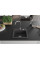 Гранітна кухонна мийка MEXEN MILO BLACK GRANITE + сифон CHROME