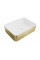 Умивальник (раковина) MEXEN CATIA BRUSHED GOLD WHITE накладний
