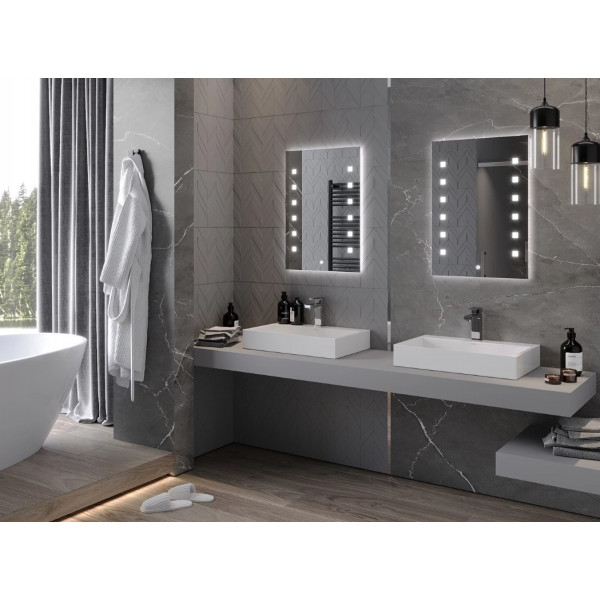 Дзеркало MEXEN NER 50x70 LED прямокутне