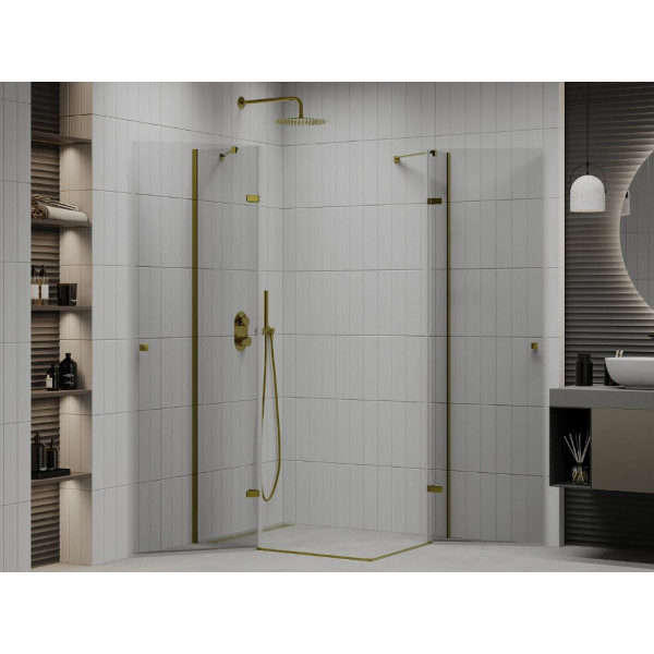 Душова кабіна MEXEN ROMA DUO 90x80 GOLD