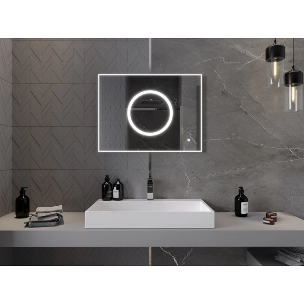 Дзеркало MEXEN KOGA 80x60 LED прямокутне