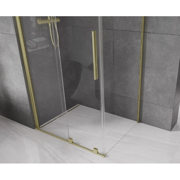 Душова кабіна MEXEN VELAR 90х110 BRUSHED GOLD
