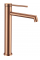 Смеситель для раковины (умывальника) REA FOSS BRUSHED COPPER высокий