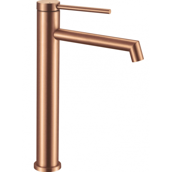Смеситель для раковины (умывальника) REA FOSS BRUSHED COPPER высокий