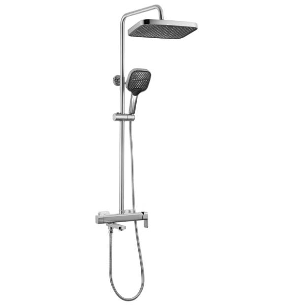 Душевой гарнитур REA ARLO NICKEL BRUSHED с изливом