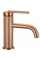 Смеситель для раковины (умывальника) REA ARGON BRUSHED COPPER низкий