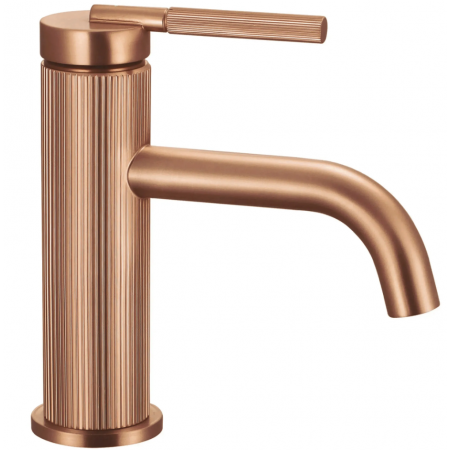 Смеситель для раковины (умывальника) REA ARGON BRUSHED COPPER низкий