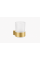 Стакан для зубных щеток VBI TERRA BRUSHED GOLD