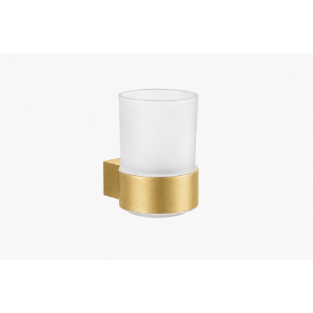 Стакан для зубных щеток VBI TERRA BRUSHED GOLD