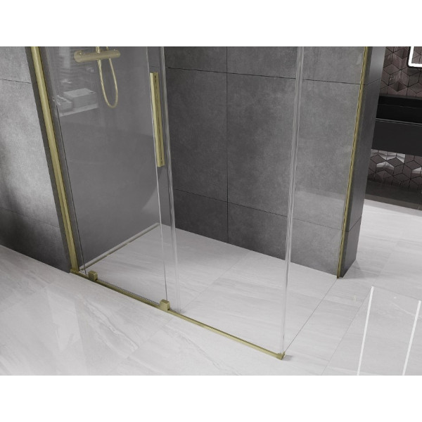 Душова кабіна MEXEN VELAR 160х75 BRUSHED GOLD
