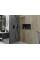 Вбудована полиця MEXEN X-Wall-R 60x30 BLACK з обідком