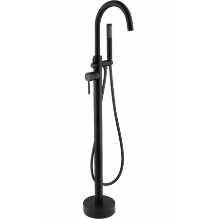 Смеситель для ванны REA LUNGO BLACK напольный