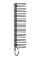 Сушка для рушників MEXEN NEPTUN 160х50 ANTHRACITE 900W електричний