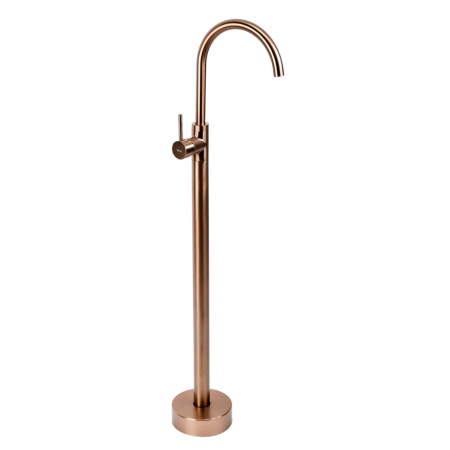 Смеситель для раковины REA LUNGO BRUSHED COPPER напольный