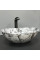 Умывальник (раковина) VBI PARMA STATUARIO BLACK VEINS GLOSSY накладной