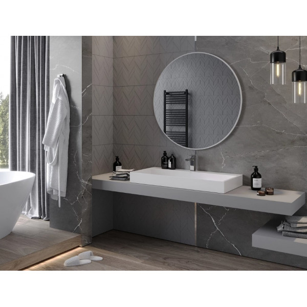 Дзеркало MEXEN LOFT 100 WHITE кругле