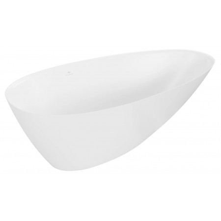 Ванна окрема MEXEN MILANO 170x86 WHITE MATT з штучного каменю