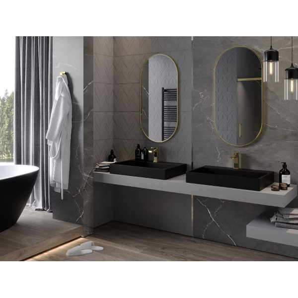 Дзеркало MEXEN LOFT 100x50 GOLD овальне