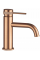 Смеситель для раковины (умывальника) REA LUNGO GRIP BRUSHED COPPER низкий