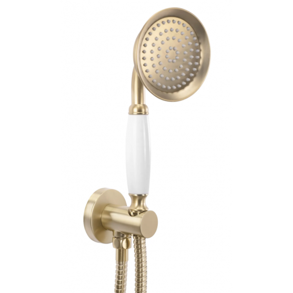 Душевая система REA SERRA BRUSHED GOLD + BOX скрытого монтажа