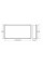 Вбудована полиця MEXEN X-Wall-NR 45x30 WHITE без обідка