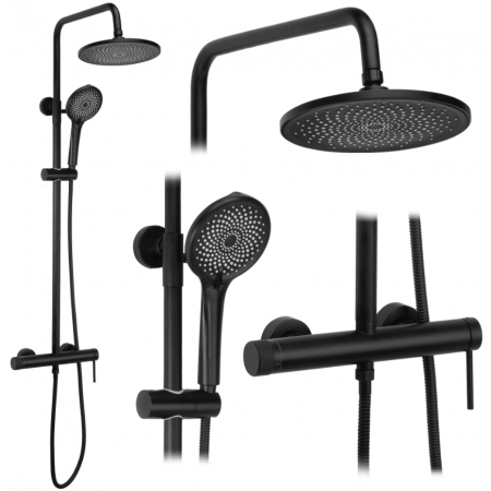 Душевой гарнитур REA FOSS CLIF BLACK