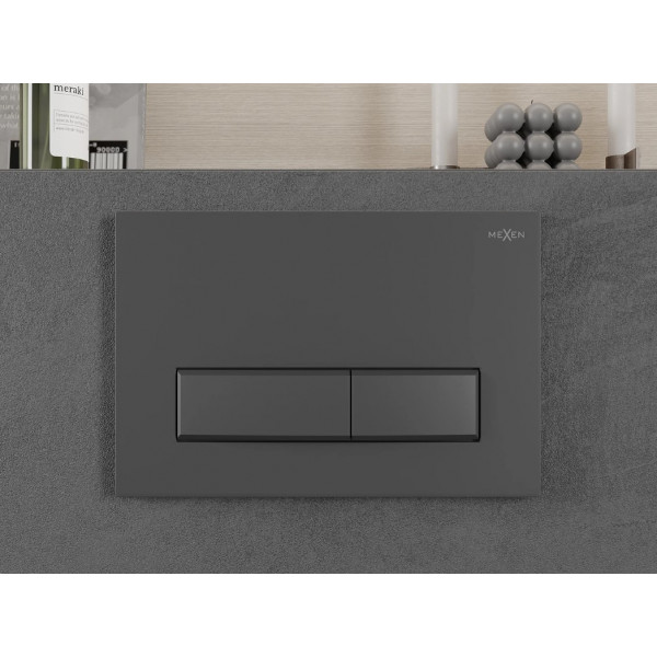 Кнопка змиву для інсталяції MEXEN FENIX 09 GRAPHITE