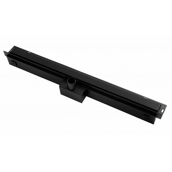 Трап для душа VBI KENT WALL 2в1 70 BLACK настенный