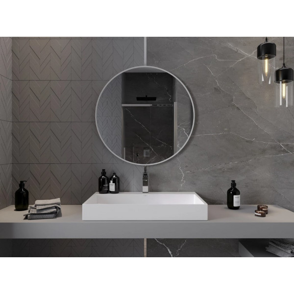 Дзеркало MEXEN LOFT 80 WHITE кругле