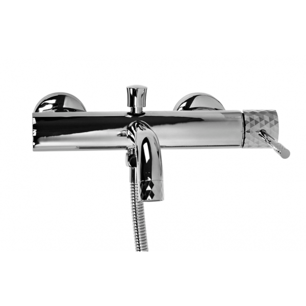 Смеситель для ванны REA LUNGO DIAMOND CHROME с изливом