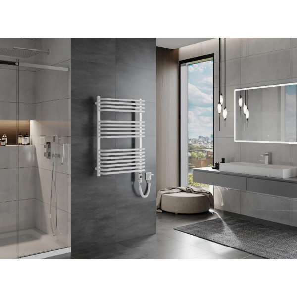 Сушка для рушників MEXEN APOLLO 86х55 WHITE 600W електрична