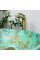Умывальник (раковина) VBI PARMA MARBLE GREEN MATT накладной