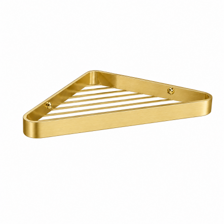 Угловая полка VBI QUADRO BRUSHED GOLD