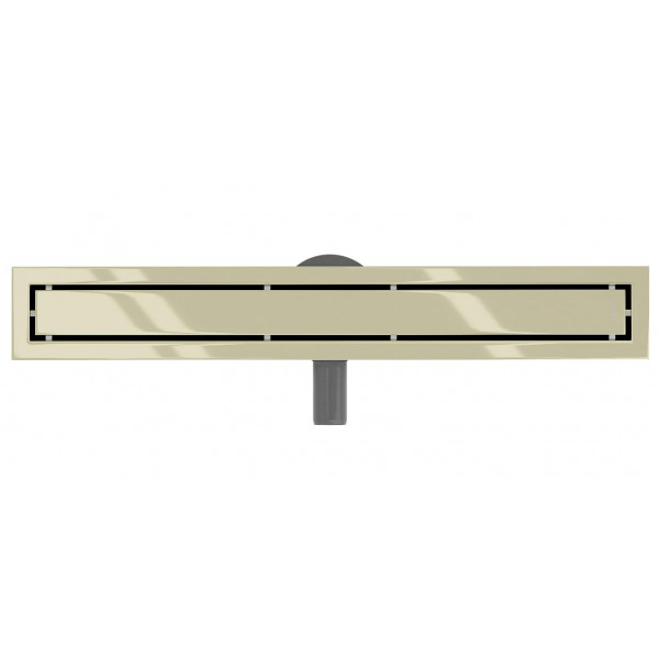 Трап для душу MEXEN FLAT 50 M13 GOLD 360 ° золотий