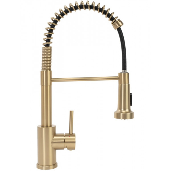 Смеситель для кухни REA COLIN BRUSHED GOLD матовое золото