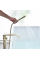 Смеситель для ванны REA CARAT BRUSHED GOLD золотой матовый напольный