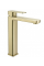 Смеситель для раковины (умывальника) REA ARLO BRUSHED GOLD высокий