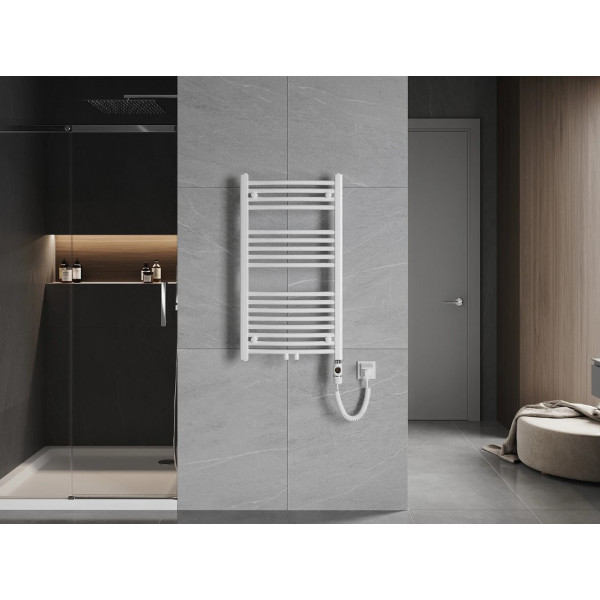 Сушка для рушників MEXEN ARES 90х50 WHITE 600W електрична