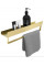 Полка для ванны REA SF01 45 BRUSHED GOLD