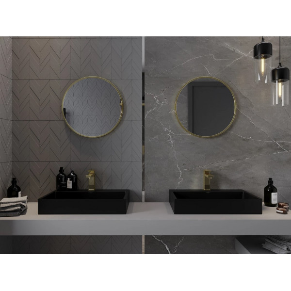 Дзеркало MEXEN LOFT 50 GOLD кругле