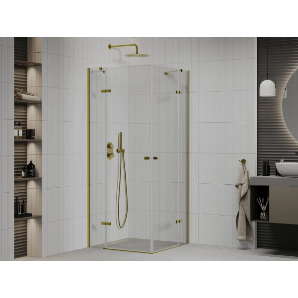 Душова кабіна MEXEN ROMA DUO 70x70 GOLD