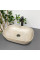 Умывальник (раковина) VBI RAVENNA BEIGE STONE MATT накладной