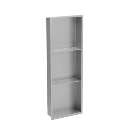 Вбудована полиця MEXEN X-Wall-R 90 INOX з обідком