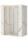 Душевая дверь REA ALEX 120 BRUSHED GOLD