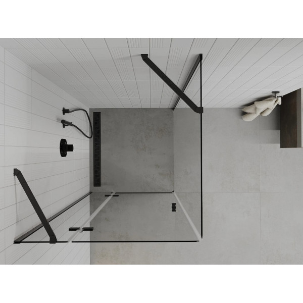 Душова кабіна MEXEN ROMA 90x90 BLACK